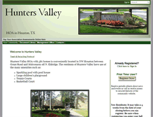 Tablet Screenshot of huntersvalleytexas.org
